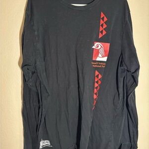 Hawaii Volcanoes National Park Black Shirt